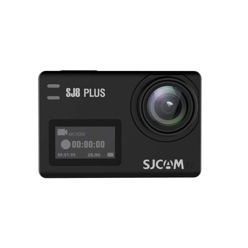 Sjcam Sj8 Plus Cámara Deportiva 4k Nativa 30m, Pantalla Táctil Oled, Action Camara Acuática Con Batería Y Cargador Externo, Gyroscopio De 3 Ejes, Zoom Digital X4, 1200mah