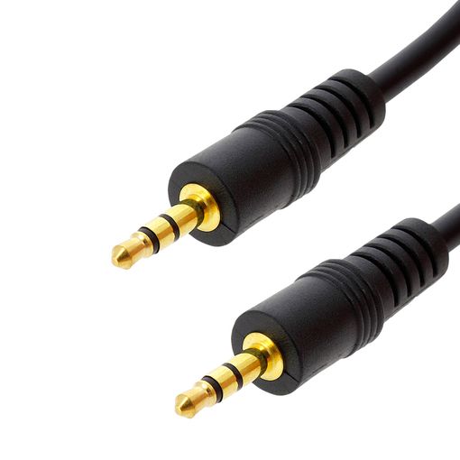 Cable De Audio Jack 3,5 Mm Auxiliar Sonido Estéreo 5m Linq - Negro con  Ofertas en Carrefour