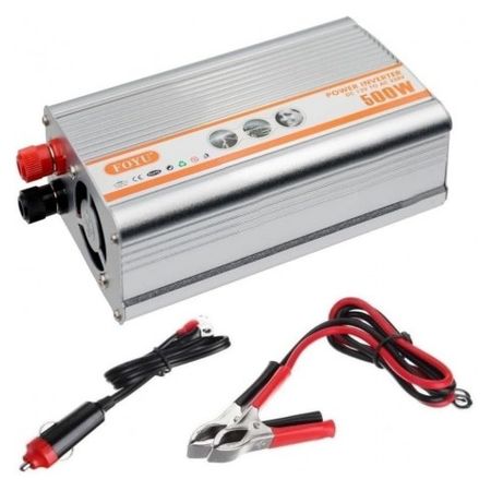 Inversor De Corriente Para Automóvil De 500w, Dc 12v / 24v A Ca