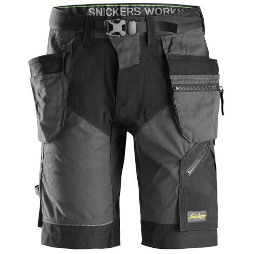 Snickers Workwear-69035804054-pantalon Flexiwork+ Gris Acero-negro Talla  054 con Ofertas en Carrefour