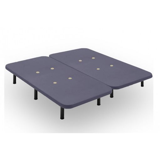 Base Tapizada Con 5 Barras Transversales + 7 Patas De Metal - 150x190-patas  26 Cm con Ofertas en Carrefour