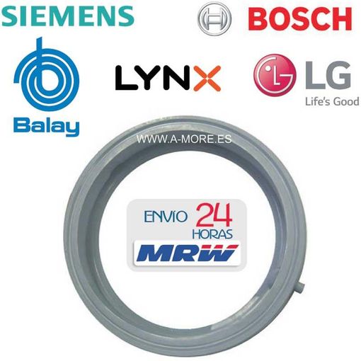 Goma escotilla lavadora secadora Bosch, Siemens, Neff y Balay