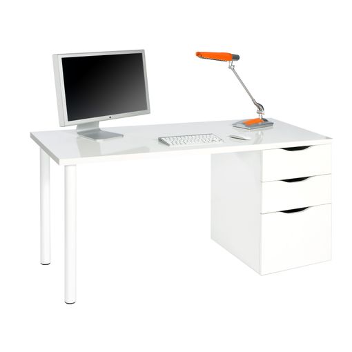 Mesa Para Ordenador Pequeña. ❤️ 69,00€, BLANCO ARTIK