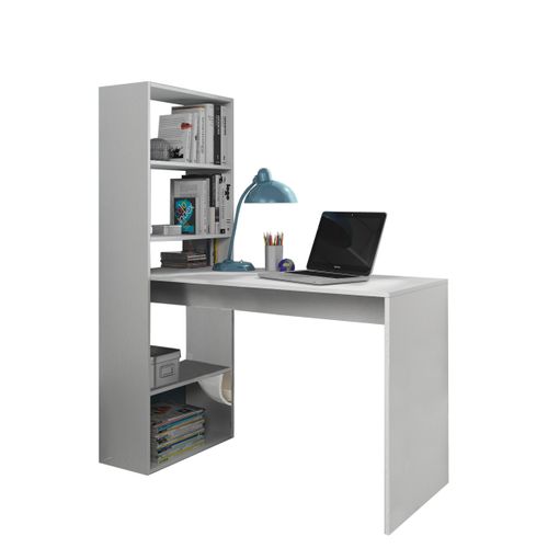 Habitdesign Bureau Mesa de Escritorio Extensible Blanco Artik