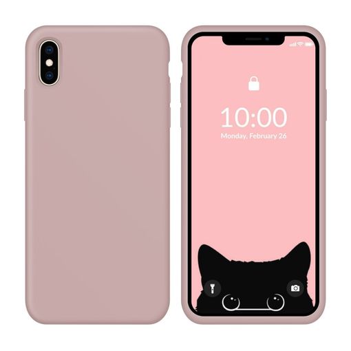 Funda Silicona Para Apple Iphone Xs Max Rosa Arena - Librephonia con  Ofertas en Carrefour