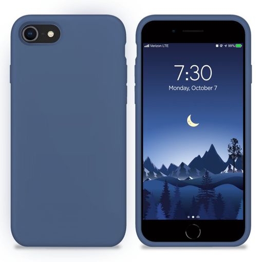 Funda Cool Silicona Para Iphone 7 / 8 / Se (2020) / Se (2022) (celeste) con  Ofertas en Carrefour