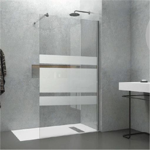 Panel fijo para ducha GLASS 100cm