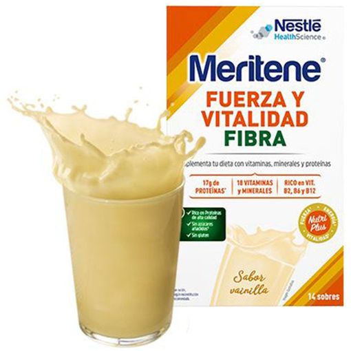 Meritene Batido Sabor Vainilla, 15 Sobres