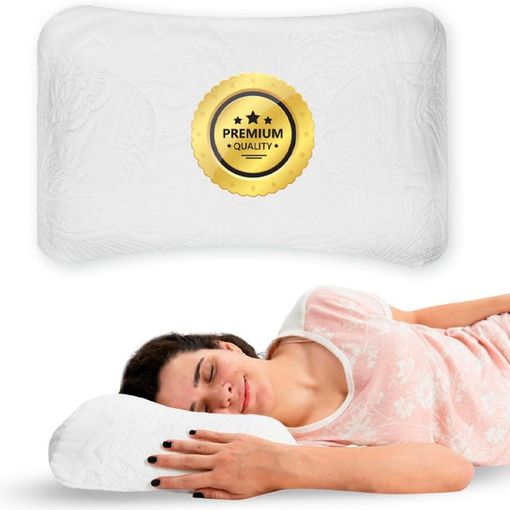 Almohada de viaje, Forma de herradura, Viscoelástica, Funda lavable