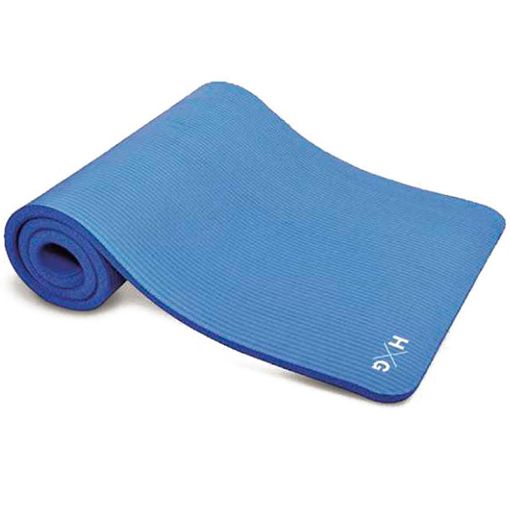 Esterilla de ejercicio plegable, esterilla de yoga con asa de