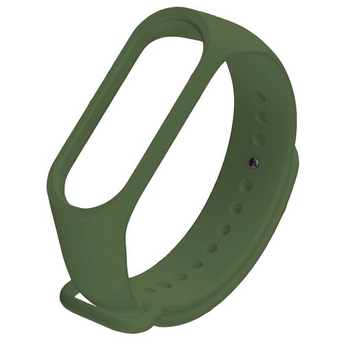 Correa silicona Amazfit Band 7 (verde militar) 