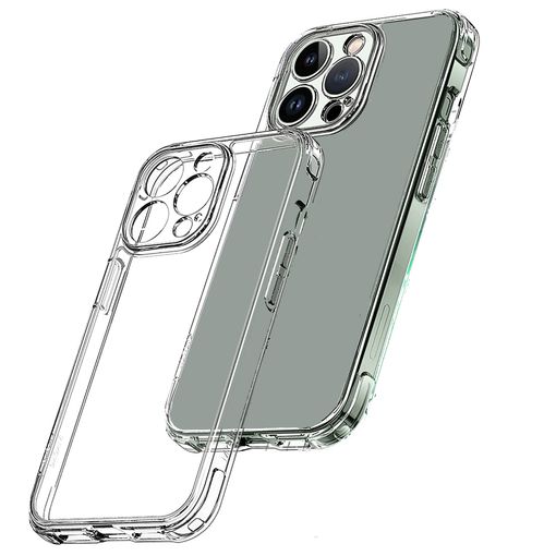 Funda silicona MagSafe iPhone 14 Pro Max (transparente) 