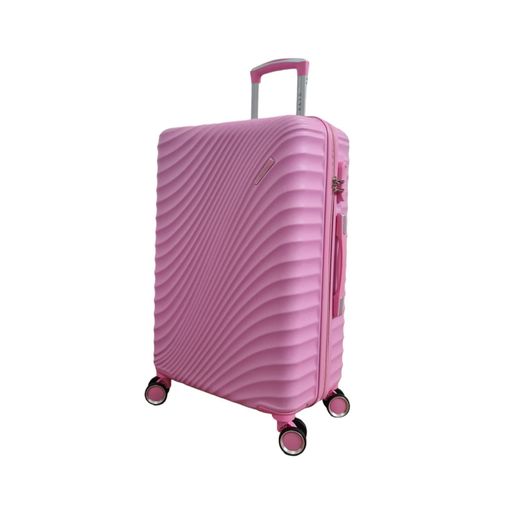 Maleta Mediana Rosa 66x44x26 Cms 4 Ruedas con Ofertas en Carrefour