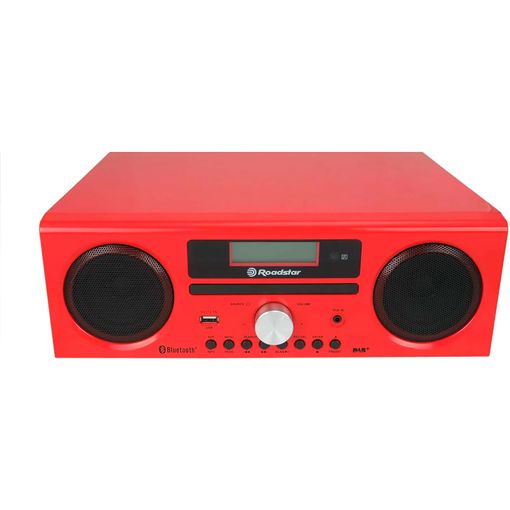 Roadstar RCR-779D+/BK Radio Cassette con CD Portátil DAB / DAB+ / FM,  Reproductor CD-MP3, USB, Mando a Distancia, AUX-IN, Salida de Auriculares,  Negro