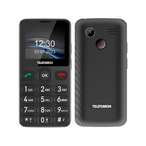 Teléfono Móvil Telefunken S450 Para Personas Mayores/ Azul con Ofertas en  Carrefour