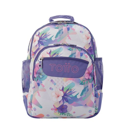 Mochila escolar morado ciber - Crayoles - Morado