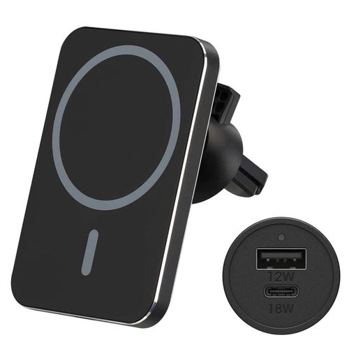 Actecom Cargador Inalambrico Compatible Con Qi Negro Para Smartphones  Moviles con Ofertas en Carrefour