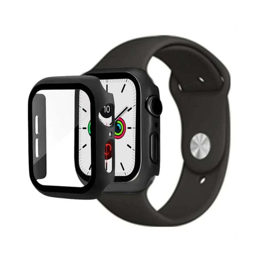 Funda + Protector Pantalla + Correa Para Apple Watch Series 8 45mm Negro  con Ofertas en Carrefour