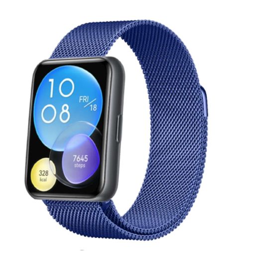 Correa Milanese Acero Inoxidable Loop Para Huawei Watch Fit 2 Azul con  Ofertas en Carrefour