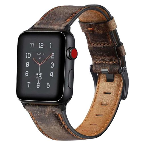 Correa cuero Apple Watch Ultra (marrón) 