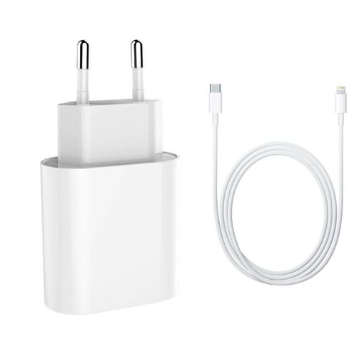 Cable 100cm + Base Cargador Fast Charge Pd 3.0 18w Para Iphone 12 con  Ofertas en Carrefour