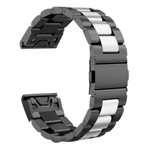 Correa Acero Inoxidable Ajustable Negro Para Garmin Fenix 6x - Pro And  Sapphire Editions con Ofertas en Carrefour