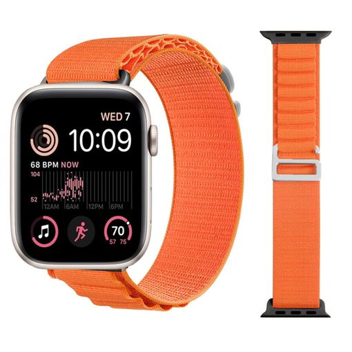 Correa Loop Alpine Para Apple Watch Series Se 40mm Naranja con