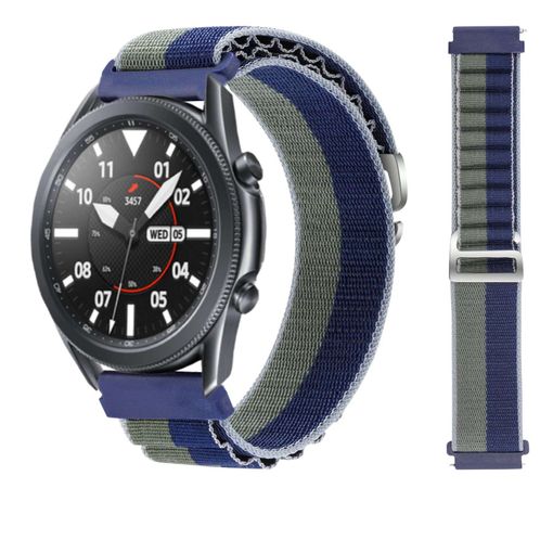 Correa Loop Alpine Para Xiaomi Watch S1 Active Verde Y Azul con