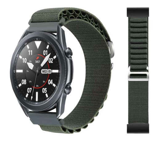 Correa Solo Loop Ajustable Trenzada Para Garmin Fenix 6 Pro And