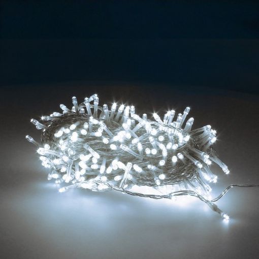 Luces Navidad A Pilas 300 Leds Luz Blanca Interior / Exterior (ip44) con  Ofertas en Carrefour