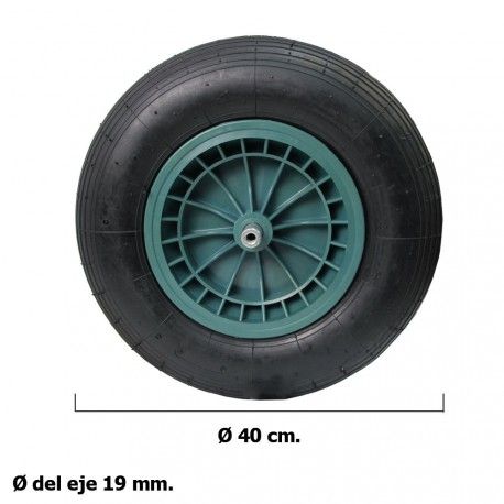 Rueda Para Carretilla Neumática Con Rodamiento 3:25-8 Plataformas Carros  con Ofertas en Carrefour