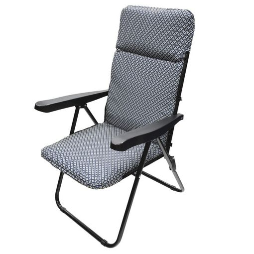 Silla con reposabrazos, acolchada