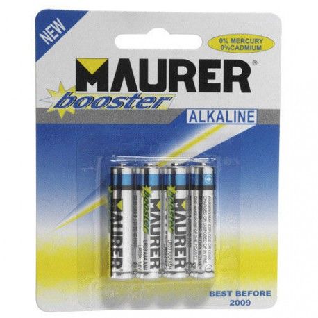 Pila Maurer Alcalina 12 v. - E 23 A/ L1028 / 9LR932 / V23GA (Blister  1pieza)