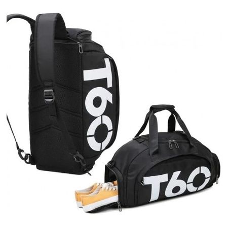 Bolso bandolera multisac con cremallera triple compartimento al