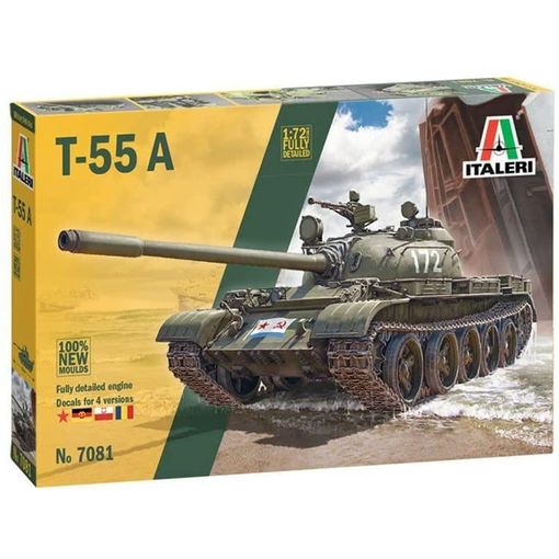 Italeri 7081 Tanque T-55 A. Escala 1/72 con Ofertas en Carrefour | Ofertas Carrefour Online
