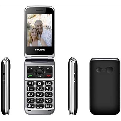 Majestic Tlf-sileno 82 Flip Cm (2.8') 112 Negro Teléfono Para Personas Mayores Ofertas en Carrefour | Ofertas Carrefour Online