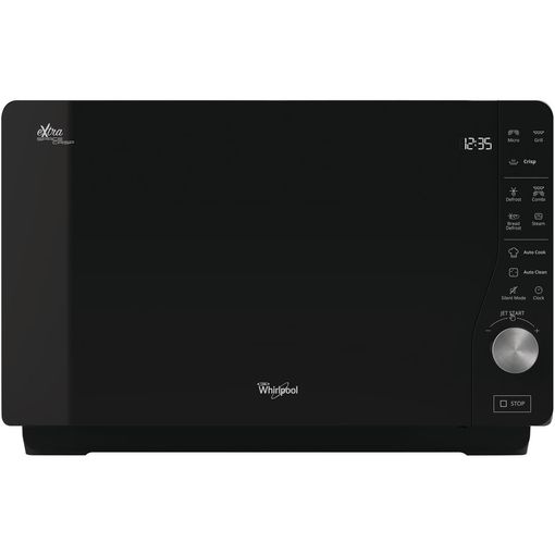 Horno Microondas Whirlpool MWF427SL – 25L, 800W, Negro y Plata – Shopavia