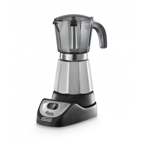  Cafetera compacta pequeña, cafetera con filtro de embudo, cafetera  italiana espresso con parte superior transparente, cafetera eléctrica para  principiantes (enchufe de EE. UU. 110 V) : Hogar y Cocina