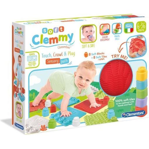 17352 - Alfombrillas Sensoriales Clemmy Clementoni
