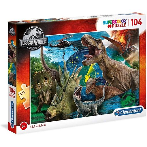 Puzzle Dinosaurios Jurassic World 104 Piezas con Ofertas en Carrefour