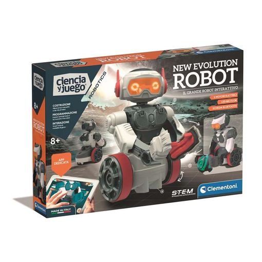 Juego Robot New Evolution. Ciencia Y Juego. Aprende Los Principios De La Robotica. 45,1x31,1x7cm (clementoni - 55512.3)