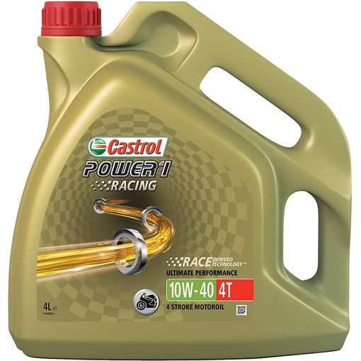 Castrol Aceite Para Moto Power 1 Racing 4 Tiempos 10w40 4 Litros con  Ofertas en Carrefour