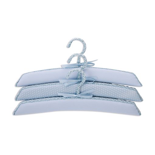 Set de 3 Perchas Madera CARREFOUR HOME - Blanca