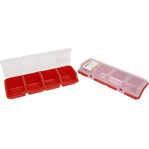 Caja Organizadora 4 Compartimentos 110x315x65 Mm con Ofertas en Carrefour