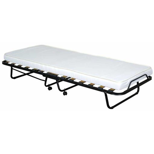 Cama plegable Bed Concept horizontal, 140 x 200 cm, color blanco