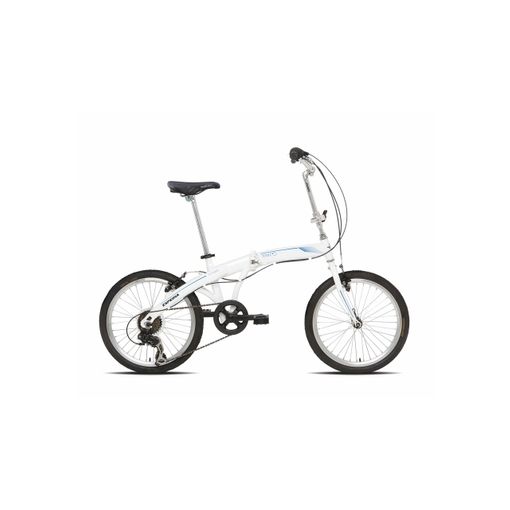 Bicicleta Plegable Naked 2760 20" Esperia 6v Blanco con Ofertas Carrefour | Las mejores ofertas de Carrefour