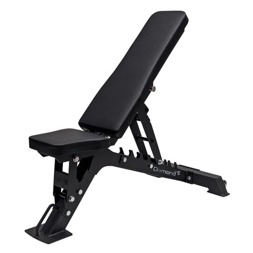 Banco De Musculación Keboo Fitness Serie 500 Ajustable Con 7