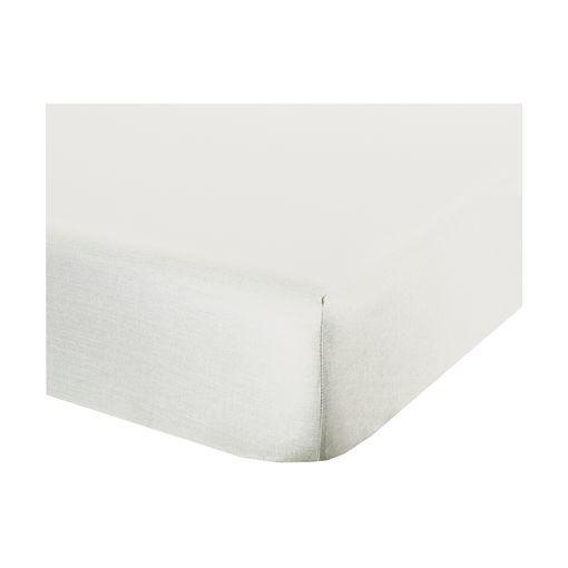 Sábana Bajera Ajustable 90 X 200 X 25 Cm 100% Algodón Blanco con Ofertas en  Carrefour