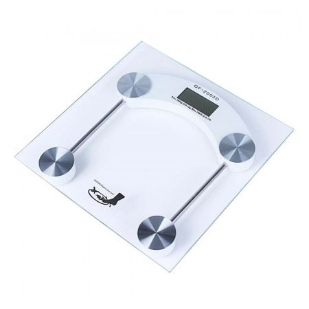 Bascula Digital Cristal Templado Vidrio Personal 180kg Baño