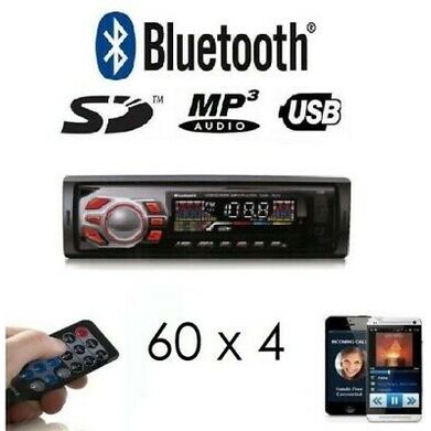 Radio Para Coche Con Bluetooth 60x4 Micro-sd/usb/aux Fm Mp3 Mando A  Distancia con Ofertas en Carrefour | Ofertas Carrefour Online